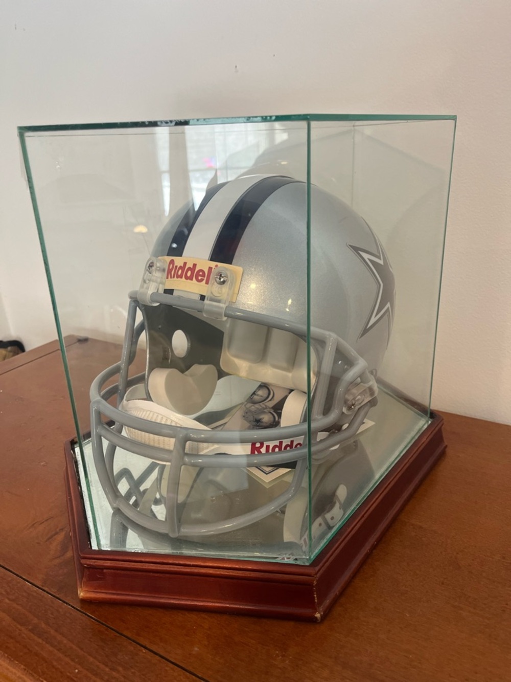 Dallas Cowboys Emmitt Smith signed Helmet